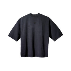 Yeezy Gap Engineered by Balenciaga Logo 34 Sleeve T-Shirt – Black